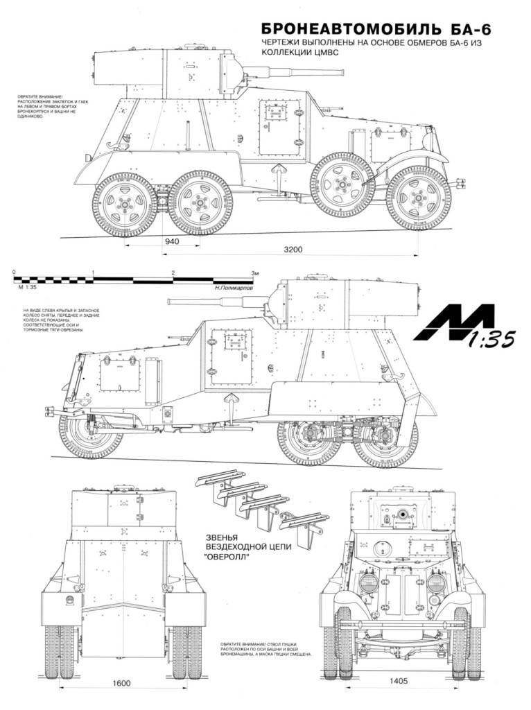 Русские танки №106 БА-6