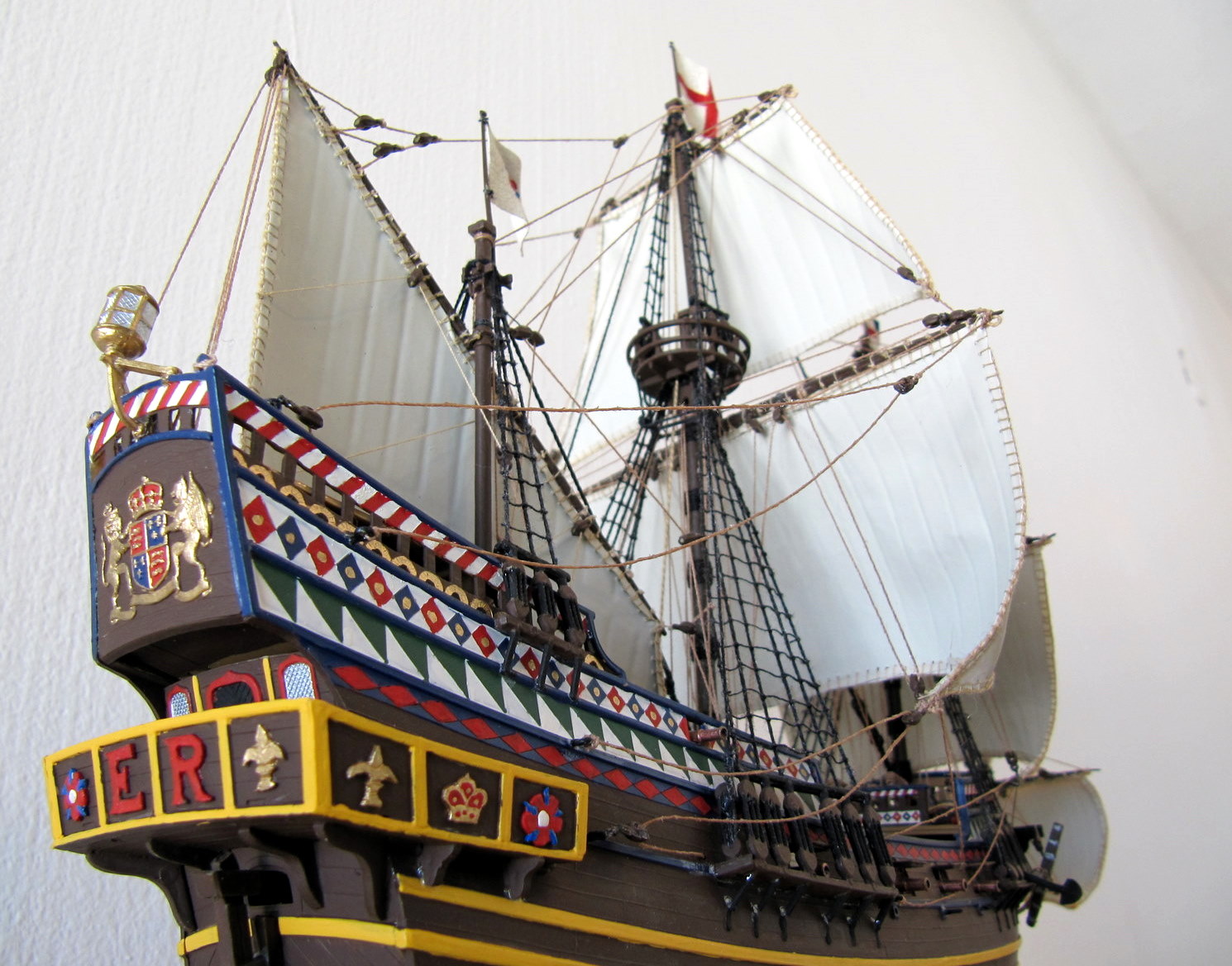 Галеон «Golden Hind» («Золотая лань») — Каропка.ру — стендовые модели ...