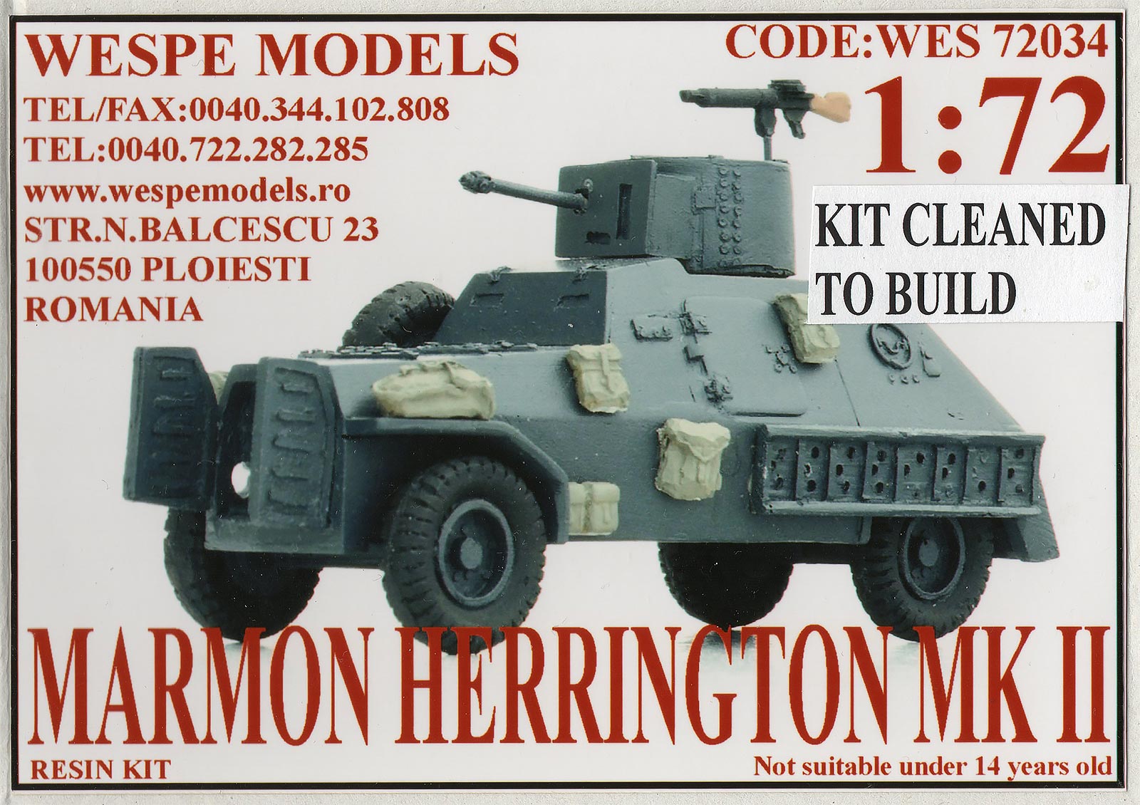 Marmon Herrington mk II MFF  Attack hobby kits 72901