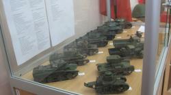 Модели переданные в дар музею боевой славы,при колледже.