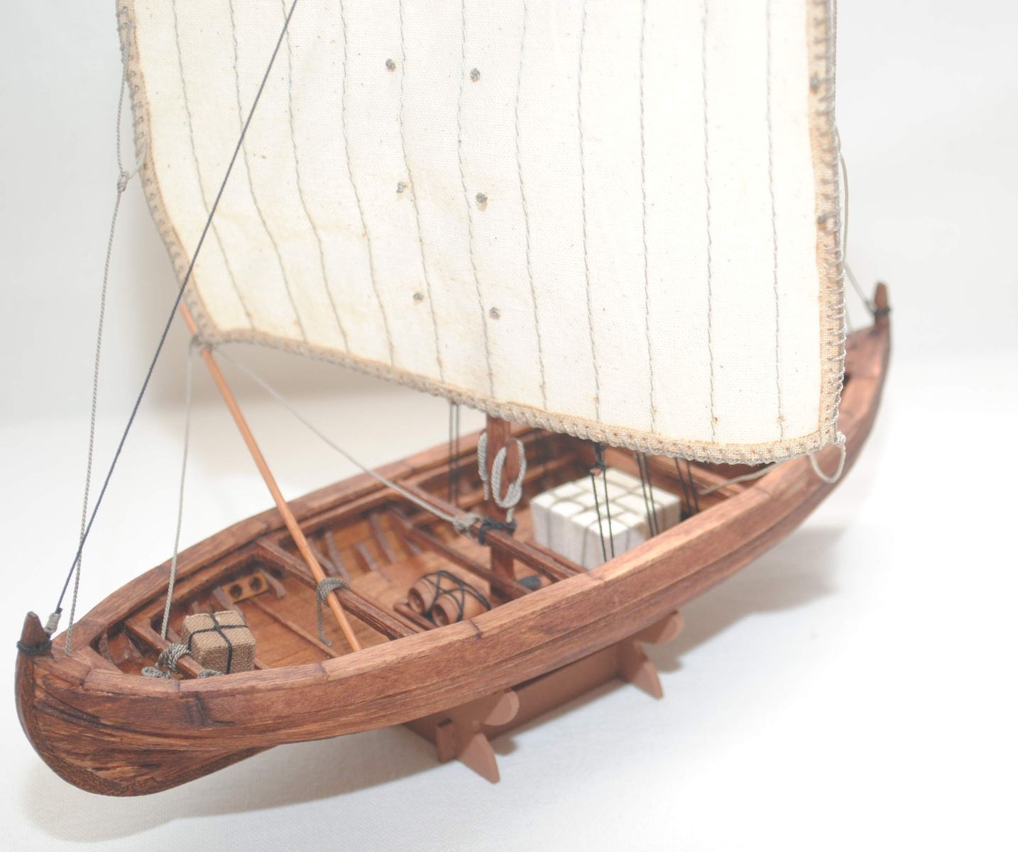 Viking Knarr 1 72 Wood Classic Sailing Model Set Каропка ру