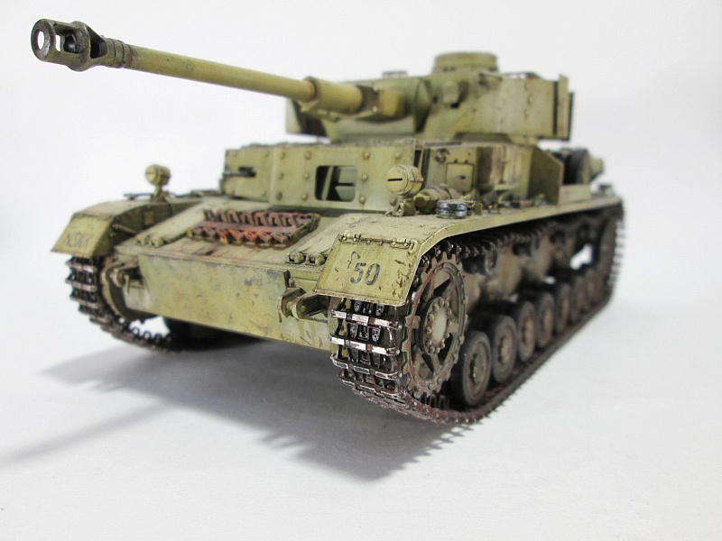 Pz Kpfw IV Ausf D mit 7 5cm KwK 40 L 48 Каропка ру стендовые модели