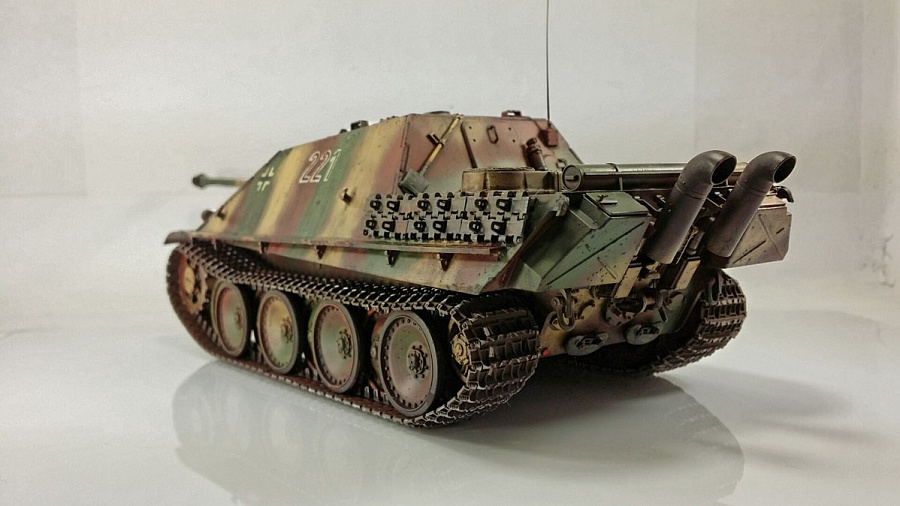 Jagdpanther G Late version Каропка ру стендовые модели военная