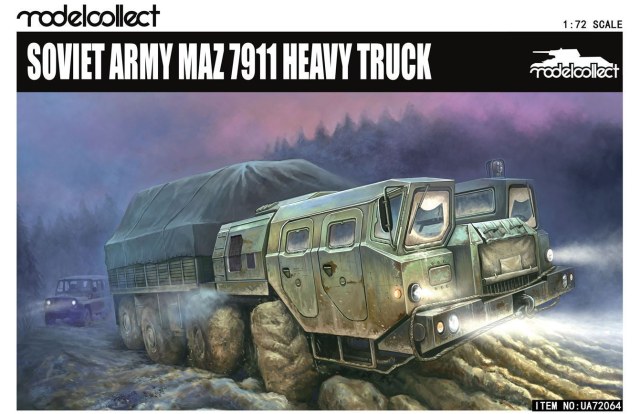 Soviet Army MAZ-7911 Hevy Truck