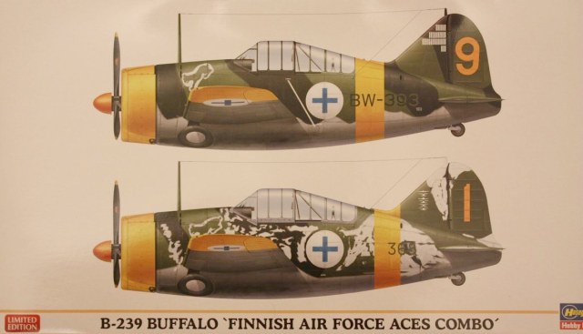 B-239 Buffalo Finnish air force aces combo