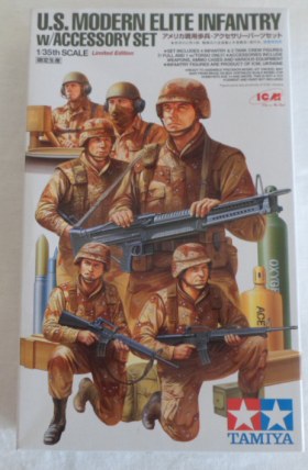 Tamiya 1/35 U.S. Modern Elite Infantry with Accessory Set