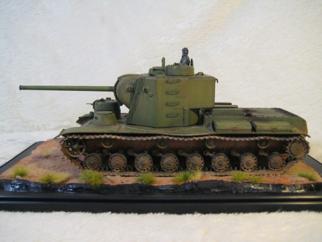 "Бумажный" танк КВ-5. Масштаб 1:48