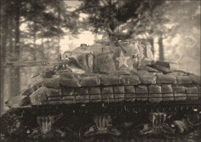 M4A1(76) Sherman, Ardennes, 1945