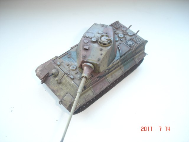 Pz.Kpfw.VI Ausf.B с цимметритом