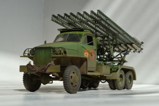 БМ13-16Н "Катюша" на шасси Studebaker US-6