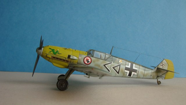 Bf-109 E4 фон Хана