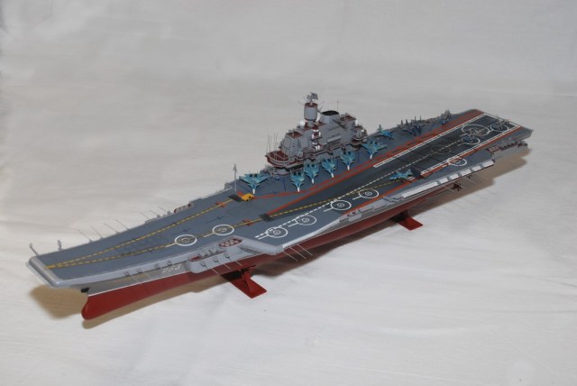 ТАвКР "Адмирал флота Советского союза Кузнецов". Звезда 1/720