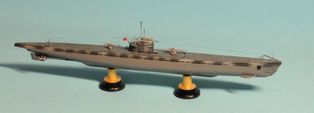 U-123. U-boat type IX-B. 1/350 Flagman