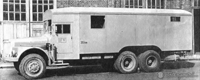 Tatra 111-8000 Kundediensttruppwagen (1944) Werkstattkraftwagen