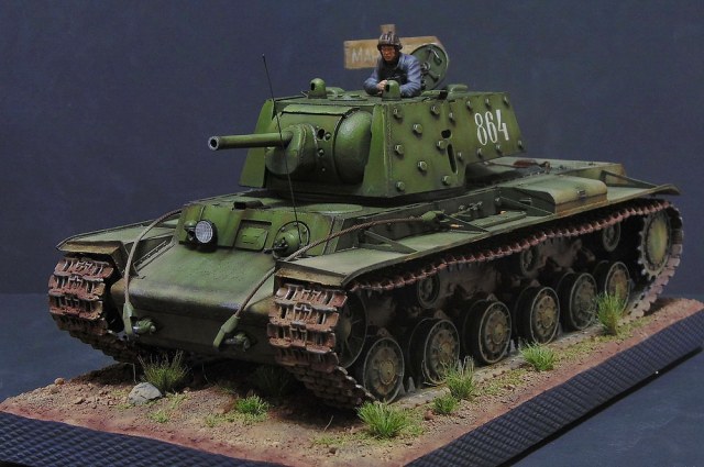 КВ - 1  № 864 - танк героя !