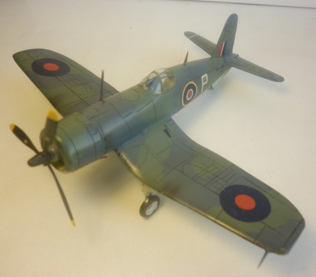 Vought F4U-1D  Corsair II 1842NAS Formidable,22 августа 1944г , операция Goodwood