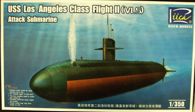 Los Angeles Class flight II (VLS) attack submarine