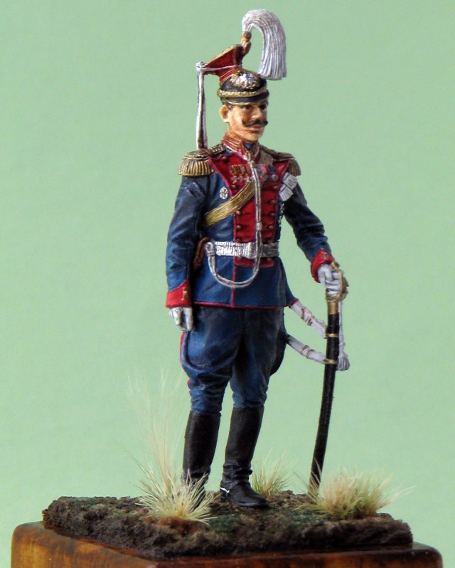 Полковник Лейб Гвардейского Уланского Её Величества Государыни Императрицы Александры Фёдоровны полка. Масштаб: 54мм