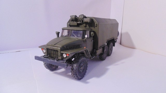 Урал-375д Кунг