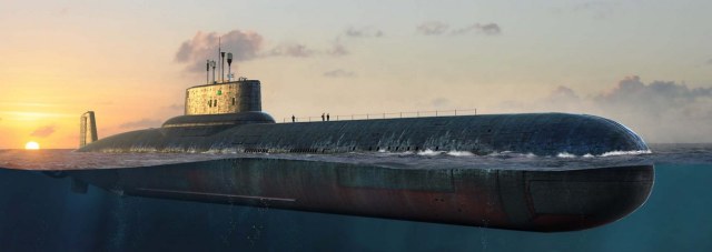 Russian Navy Typhoon class SSBN
