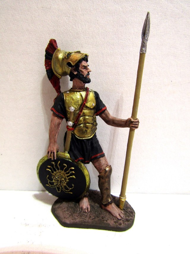 Спартанский гоплит, 5 век до н.э.