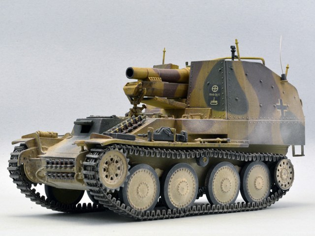 Немецкое 150-мм самоходное орудие «Grille» Sd.Kfz.138/1