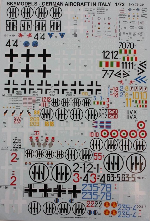 German Aircraft in Italian service