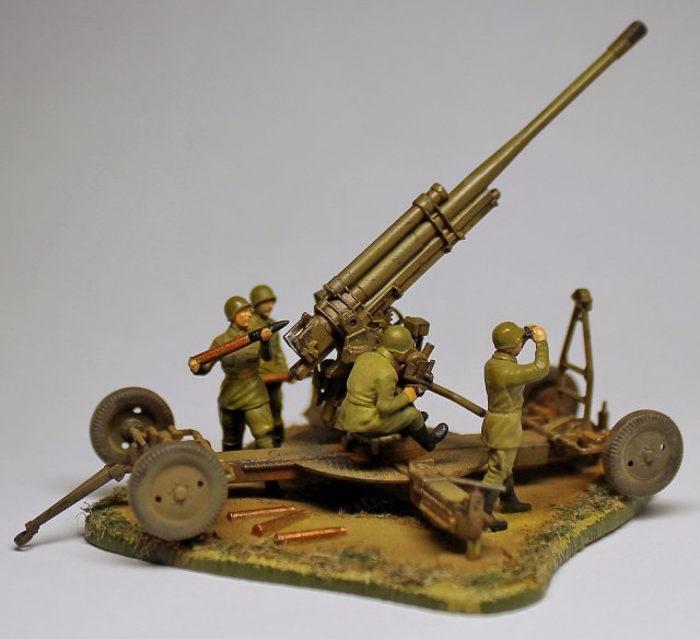 Советское 85-мм зенитное орудие 52-К