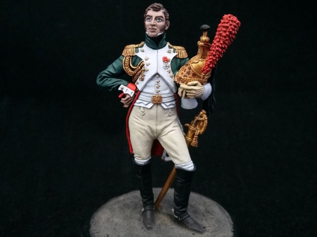 Полковник драгунского полка («Драгуны императрицы») Императорской Старой гвардии. Франция, 1808-14 года.