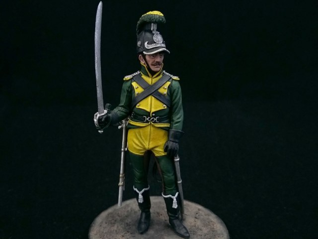 Рядовой 3-го конно-егерского полка герцога Людвига (Herzog Louis). Вюртемберг, 1805-07 года