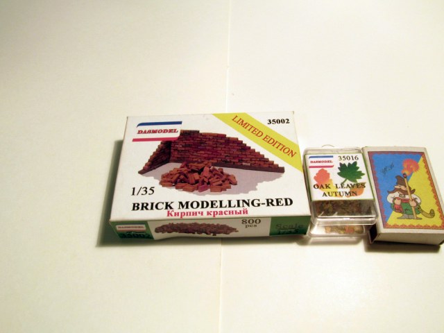Кирпичи и листья от Dasmodel