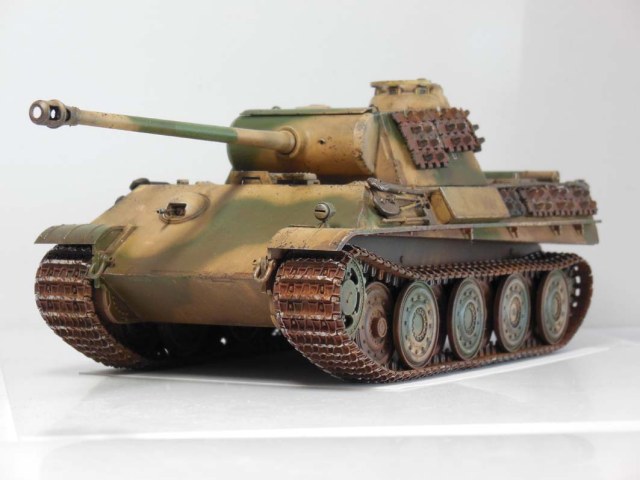 Panther Ausf.G mit Stahlrollen