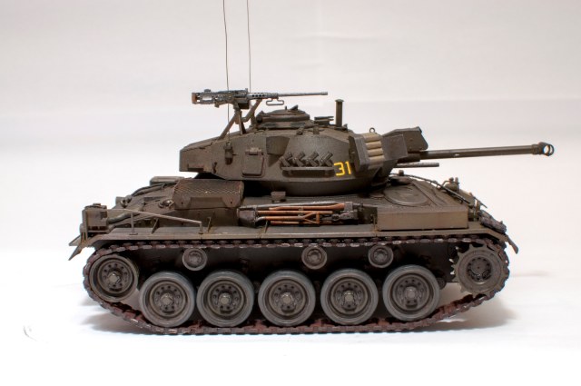 NM-116 Norwegian light tank (M24 Chaffee)