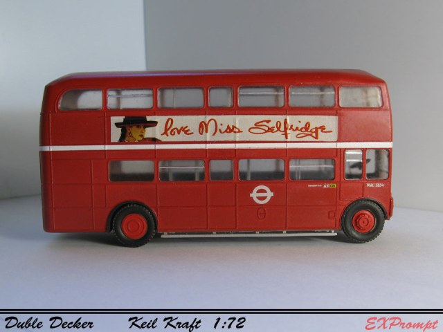 Double Decker "Routemaster"  Keil Kraft 1/72