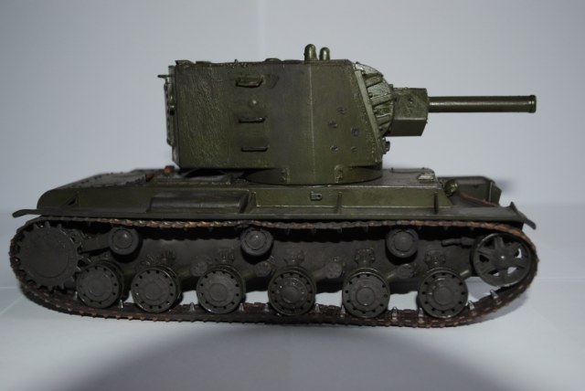 КВ - 2 с ранним типом башни