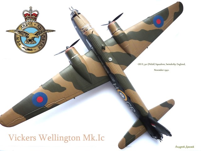 Vickers Wellington Mk.I ,1/72,EASTERN EXPRESS