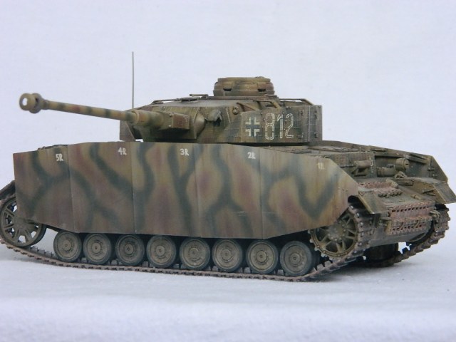 Pz.kpfw. IV ausf. H в циммерите