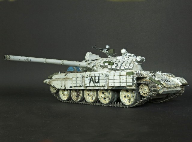 Советский средний танк Т-55АМВ