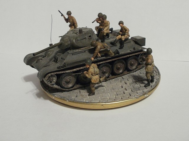 т-34 с десантом