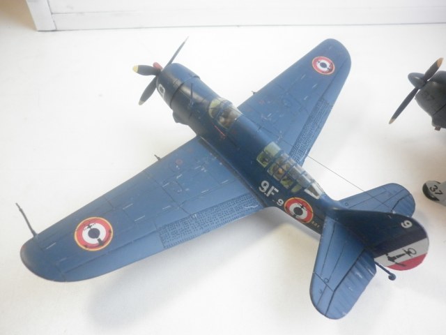 Curtiss SB-2C-5 "Helldiver" ВМС Франции,авианосец "Арроманш", Вьетнам , 1952год.