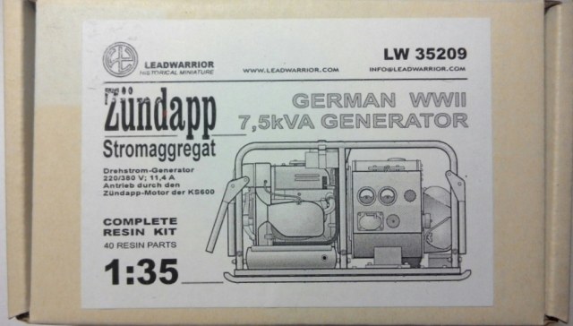 Zündapp 7,5 kVA Stromaggregat