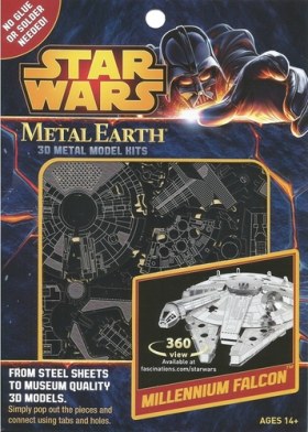 Millenium Falcon YT-1300 (3D metal model)