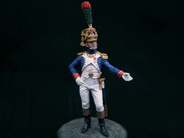 Офицер фузилёров-егерей Императорской Старой гвардии. Франция, 1806-14 года