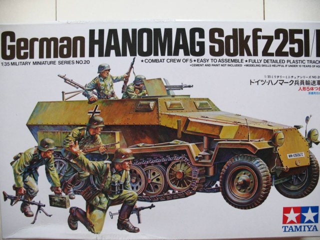 German HANOMAG Sdkfz251/1