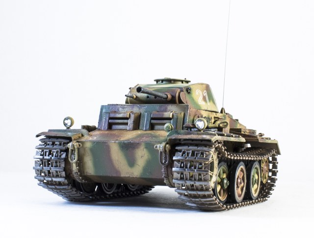 German Light tank Pz Kpfw II Ausf J