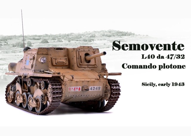 Semovente L40 da 47/32 Commando Plotone