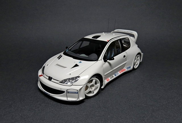 PEUGEOT 206 WRC'99. Тest version.