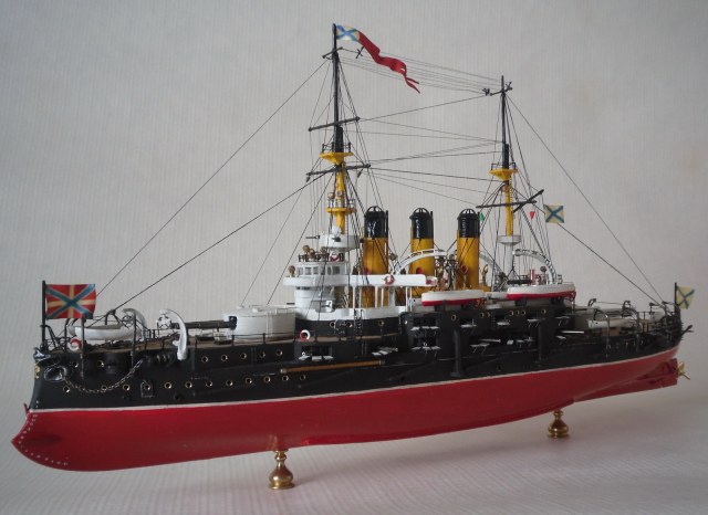 Броненосец Потемкин (Огонёк) 1/400 24 года назад,восстановление.