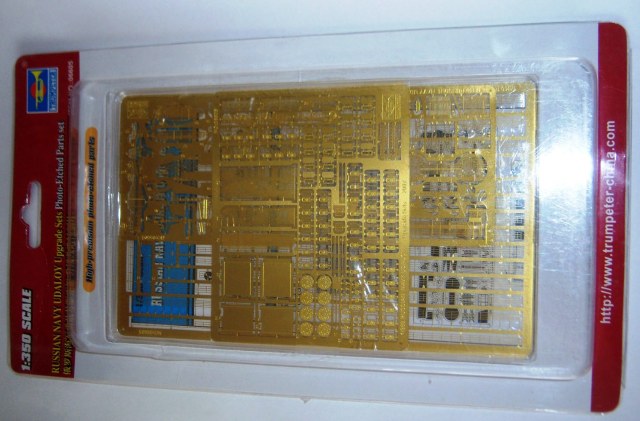 Фототравление на БПК пр. 1155 "Удалой" Russian NAVY UDALOY Photo-Etched Parts Set №06605