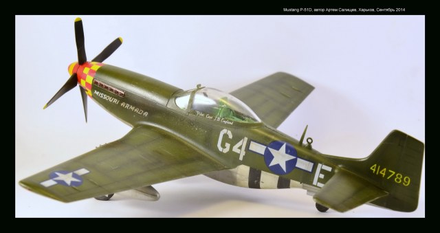 Mustang P-51D, HobbyBoss, 1:48